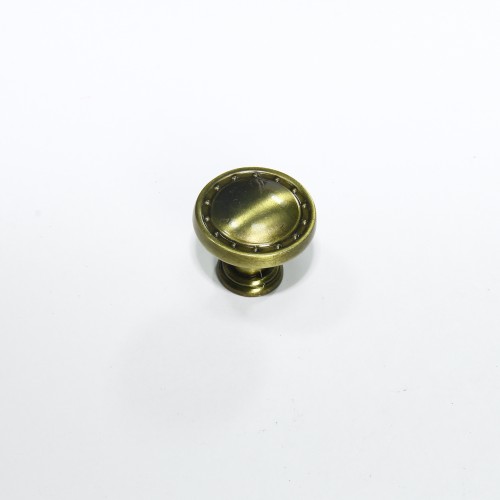 7021 Ручка-кнопка 27мм античная бронза RK-006 BA